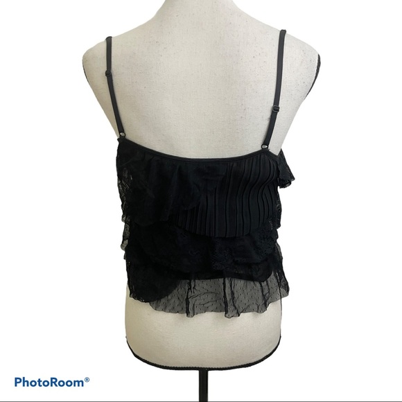 Victoria secret lace crop top black size small S - Picture 4 of 6